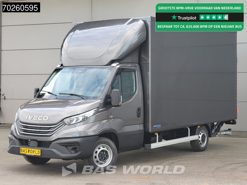 Iveco Daily 35S21 3.0L Laadklep Automaat Zijdeur 210PK Bakwagen ACC LED Airco 3,5t Trekgewicht D'Hollandia CarPlay Euro6 Meubelbak Koffer Ai - شاحنة بصندوق مغلق: صورة 1 Iveco Daily 35S21 3.0L Laadklep Automaat Zijdeur 210PK Bakwagen ACC LED Airco 3,5t Trekgewicht D'Hollandia CarPlay Euro6 Meubelbak Koffer Ai - شاحنة بصندوق مغلق: صورة 1