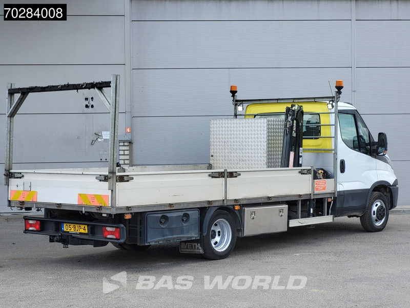 Iveco Daily 50C15 3.0L Euro6 Kraanwagen HIAB 013T PTO 3,5t Trekhaak Airco Cruise Kraan Crane Kranwagen Pickup Pritsche Airco Trekhaak Cruise - شاحنة توصيل مفتوحة: صورة 2 Iveco Daily 50C15 3.0L Euro6 Kraanwagen HIAB 013T PTO 3,5t Trekhaak Airco Cruise Kraan Crane Kranwagen Pickup Pritsche Airco Trekhaak Cruise - شاحنة توصيل مفتوحة: صورة 2