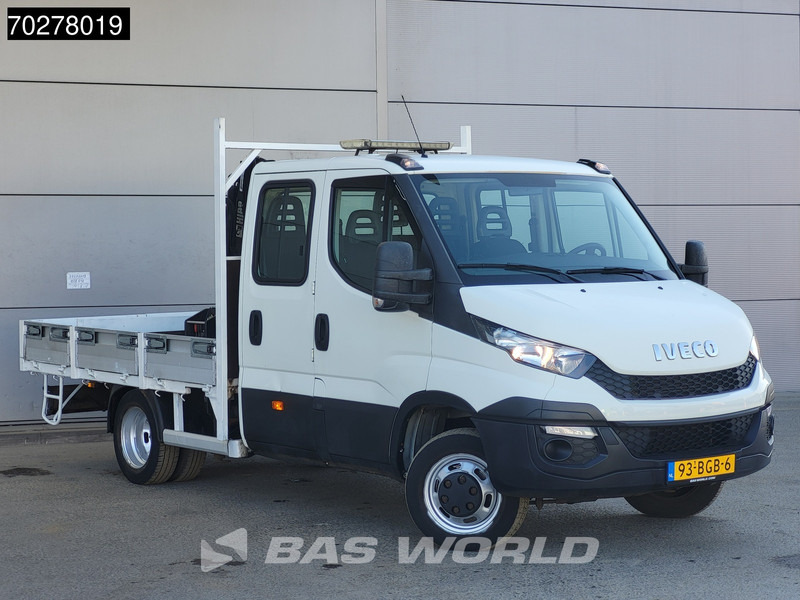 Iveco Daily 50C17 3.0L Automaat DC Open laadbak Kraan Hiab 017T-2 Airco APK 10-2025 Pickup Crane Kraanwagen Pritsche Airco Dubbel cabine - شاحنة توصيل مفتوحة: صورة 3 Iveco Daily 50C17 3.0L Automaat DC Open laadbak Kraan Hiab 017T-2 Airco APK 10-2025 Pickup Crane Kraanwagen Pritsche Airco Dubbel cabine - شاحنة توصيل مفتوحة: صورة 3