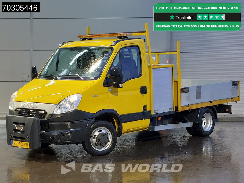 Iveco Daily 52C15 3.0L Open Laadbak met Kist Dubbellucht 3,5t Trekhaak Tipper Benne Kieper Trekhaak - قلاب صغير: صورة 1 Iveco Daily 52C15 3.0L Open Laadbak met Kist Dubbellucht 3,5t Trekhaak Tipper Benne Kieper Trekhaak - قلاب صغير: صورة 1