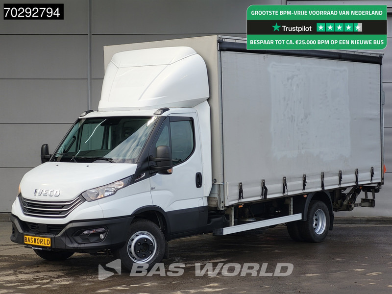 Iveco Daily 60C18 3.0L Automaat Laadklep 180PK Schuifzeilen Zeilen Airco Cruise D'Hollandia Euro6 Schuifzeil Koffer Gesloten laadbak Airco C - شاحنة مغلقة بستائر جانبية: صورة 1 Iveco Daily 60C18 3.0L Automaat Laadklep 180PK Schuifzeilen Zeilen Airco Cruise D'Hollandia Euro6 Schuifzeil Koffer Gesloten laadbak Airco C - شاحنة مغلقة بستائر جانبية: صورة 1