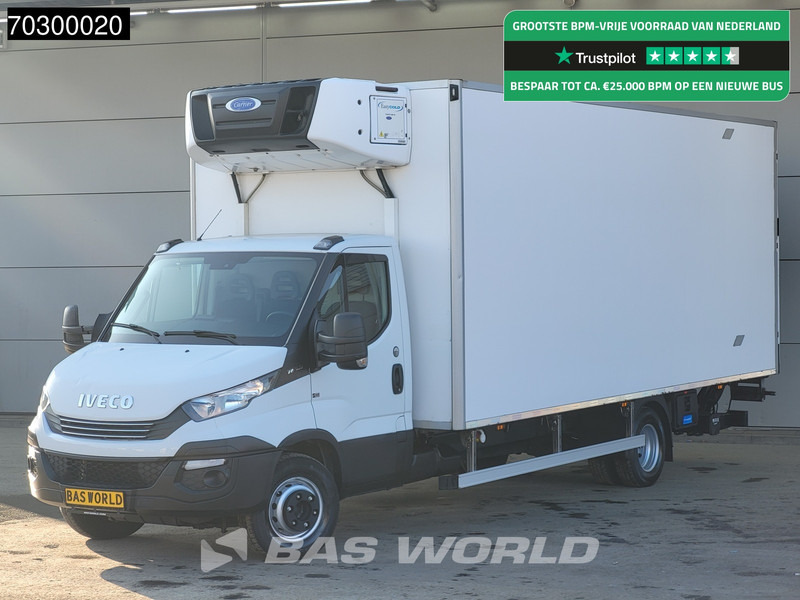 Iveco Daily 70C18 3.0L Automaat Lamberet Koelwagen Vriezer Laadklep Zijdeur Dubbellucht Carrier Supra 750 Airco Euro6 Bakwagen Gekoeld Koel - شاحنة توصيل مبردة: صورة 1 Iveco Daily 70C18 3.0L Automaat Lamberet Koelwagen Vriezer Laadklep Zijdeur Dubbellucht Carrier Supra 750 Airco Euro6 Bakwagen Gekoeld Koel - شاحنة توصيل مبردة: صورة 1
