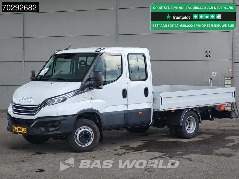 Iveco Daily 70C21 3.0L Automaat Dubbellucht 210PK Open Laadbak 3,5t Trekhaak 210PK LED Airco Cruise Euro6 Pritsche Pickup Airco Trekhaak Cru - شاحنة توصيل مفتوحة: صورة 1 Iveco Daily 70C21 3.0L Automaat Dubbellucht 210PK Open Laadbak 3,5t Trekhaak 210PK LED Airco Cruise Euro6 Pritsche Pickup Airco Trekhaak Cru - شاحنة توصيل مفتوحة: صورة 1