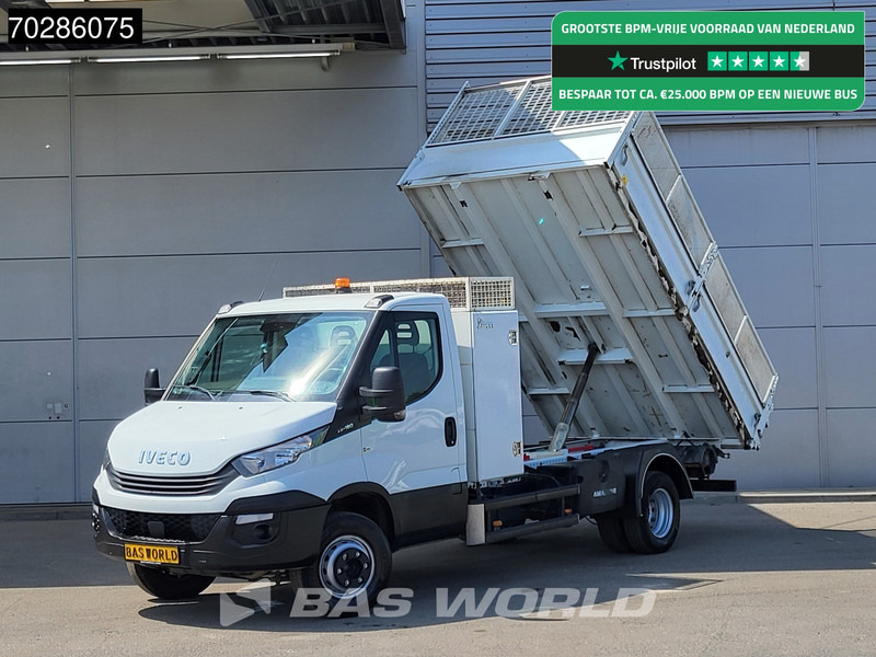 Iveco Daily 72C18 3.0L Kipper Dubbellucht 3,5t Trekhaak Airco Cruise Euro6 Tipper Benne Kieper 7m3 Airco Trekhaak Cruise control - قلاب صغير: صورة 1 Iveco Daily 72C18 3.0L Kipper Dubbellucht 3,5t Trekhaak Airco Cruise Euro6 Tipper Benne Kieper 7m3 Airco Trekhaak Cruise control - قلاب صغير: صورة 1