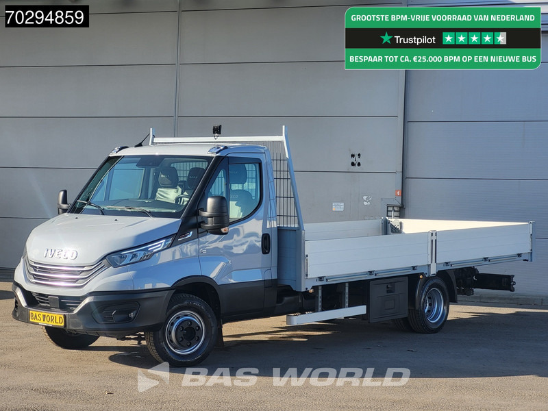 Iveco Daily 72C21 512cm XXL 3.0L Automaat Open Laadbak 210PK 3,5t Trekhaak LED Camera Airco Cruise CarPlay Euro6 Pritsche Pickup Open Box Ai - شاحنة توصيل مفتوحة: صورة 1 Iveco Daily 72C21 512cm XXL 3.0L Automaat Open Laadbak 210PK 3,5t Trekhaak LED Camera Airco Cruise CarPlay Euro6 Pritsche Pickup Open Box Ai - شاحنة توصيل مفتوحة: صورة 1