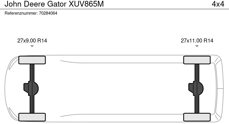تأجير John Deere Gator XUV865M John Deere Gator XUV865M: صورة 17 تأجير John Deere Gator XUV865M John Deere Gator XUV865M: صورة 17