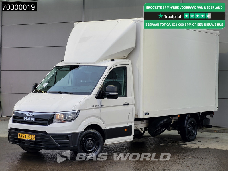 MAN TGE 3.140 Laadklep Bakwagen Airco Cruise Camera Euro6 Meubelbak Koffer Airco Cruise control - شاحنة بصندوق مغلق: صورة 1 MAN TGE 3.140 Laadklep Bakwagen Airco Cruise Camera Euro6 Meubelbak Koffer Airco Cruise control - شاحنة بصندوق مغلق: صورة 1