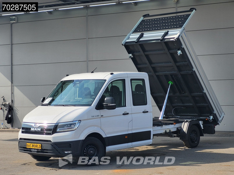 MAN TGE 3.180 Driezijdige Kipper Automaat Dubbel Cabine 2025 Facelift 180PK Trekhaak LED Navi ACC Airco Cruise Euro6 Kipper Tippe Benne Kieper - قلاب صغير: صورة 5 MAN TGE 3.180 Driezijdige Kipper Automaat Dubbel Cabine 2025 Facelift 180PK Trekhaak LED Navi ACC Airco Cruise Euro6 Kipper Tippe Benne Kieper - قلاب صغير: صورة 5