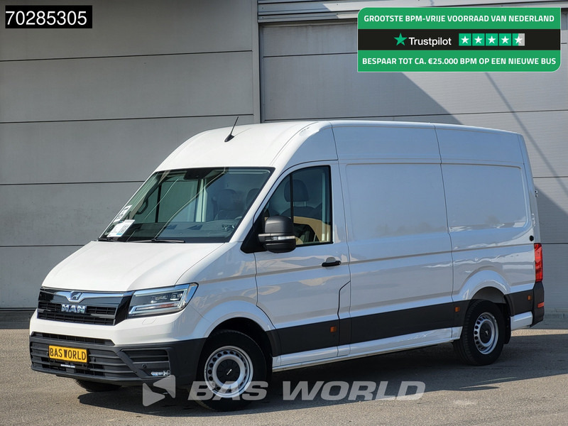 MAN TGE Elektrisch 115km WLTP 36kWh L3H3 Automaat LED Navi Airco Cruise Camera Parkeersensoren L2H2 8m3 Airco Cruise control - فان, فان كهربائية: صورة 1 MAN TGE Elektrisch 115km WLTP 36kWh L3H3 Automaat LED Navi Airco Cruise Camera Parkeersensoren L2H2 8m3 Airco Cruise control - فان, فان كهربائية: صورة 1