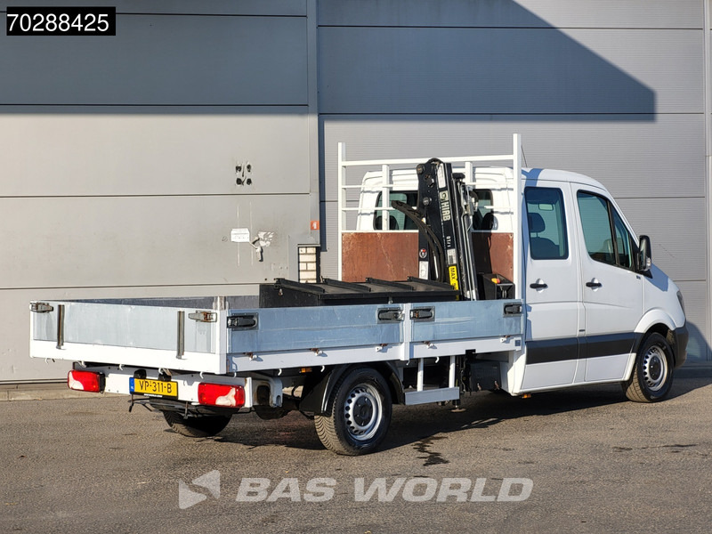 Mercedes-Benz Sprinter 310 CDI Euro6 Automaat Open laadbak Kraanwagen HIAB 017T-2 Navi Airco Euro6 Kraan Crane Kranwagen Pickup Pritsche Airco - شاحنة توصيل مفتوحة: صورة 2 Mercedes-Benz Sprinter 310 CDI Euro6 Automaat Open laadbak Kraanwagen HIAB 017T-2 Navi Airco Euro6 Kraan Crane Kranwagen Pickup Pritsche Airco - شاحنة توصيل مفتوحة: صورة 2