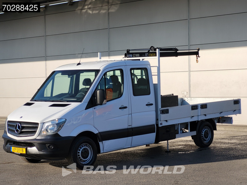 Mercedes-Benz Sprinter 310 CDI Kraanwagen Automaat HIAB 017T-2 Navi Airco Euro6 Kraan Crane Kranwagen Pickup Pritsche Airco - شاحنة توصيل مفتوحة: صورة 2 Mercedes-Benz Sprinter 310 CDI Kraanwagen Automaat HIAB 017T-2 Navi Airco Euro6 Kraan Crane Kranwagen Pickup Pritsche Airco - شاحنة توصيل مفتوحة: صورة 2