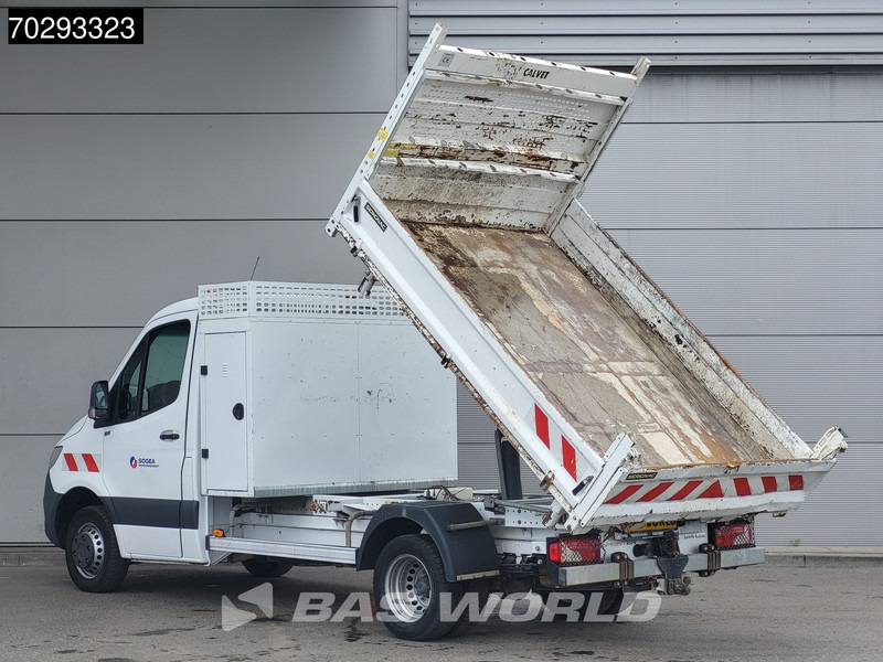 Mercedes-Benz Sprinter 514 CDI 3 zijdige Kipper 3.5t trekhaak MBUX Navi Camera Tipper Benne Open laadbak Kieper 2m3 Airco Trekhaak Cruise control - قلاب صغير: صورة 3 Mercedes-Benz Sprinter 514 CDI 3 zijdige Kipper 3.5t trekhaak MBUX Navi Camera Tipper Benne Open laadbak Kieper 2m3 Airco Trekhaak Cruise control - قلاب صغير: صورة 3