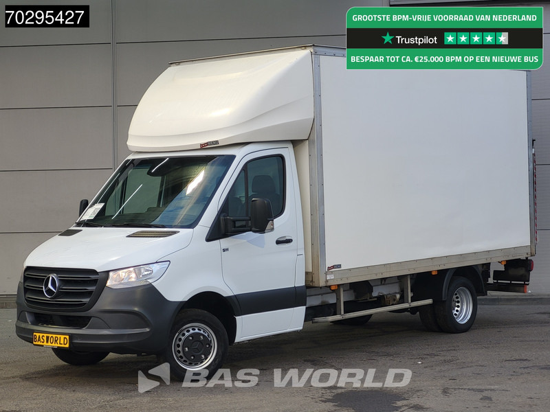 Mercedes-Benz Sprinter 514 CDI Bakwagen Laadklep Zijdeur Airco Cruise Meubelbak Koffer Dubbellucht Airco Cruise control - شاحنة بصندوق مغلق: صورة 1 Mercedes-Benz Sprinter 514 CDI Bakwagen Laadklep Zijdeur Airco Cruise Meubelbak Koffer Dubbellucht Airco Cruise control - شاحنة بصندوق مغلق: صورة 1
