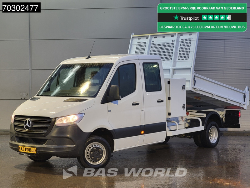 Mercedes-Benz Sprinter 514 CDI Kipper met Kist Dubbel Cabine Dubbellucht 3,5 Trekhaak Airco Cruise Euro6 Tipper Benne Kieper Airco Trekhaak Cruise cont - قلاب صغير: صورة 1 Mercedes-Benz Sprinter 514 CDI Kipper met Kist Dubbel Cabine Dubbellucht 3,5 Trekhaak Airco Cruise Euro6 Tipper Benne Kieper Airco Trekhaak Cruise cont - قلاب صغير: صورة 1