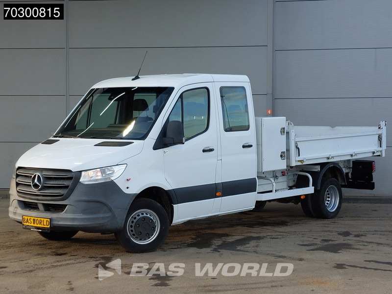 Mercedes-Benz Sprinter 514 CDI Kipper met Kist Dubbel Cabine Dubbellucht 3,5t Trekhaak Airco Cruise Euro6 Tipper Benne Kieper Airco Trekhaak Cruise con - قلاب صغير: صورة 3 Mercedes-Benz Sprinter 514 CDI Kipper met Kist Dubbel Cabine Dubbellucht 3,5t Trekhaak Airco Cruise Euro6 Tipper Benne Kieper Airco Trekhaak Cruise con - قلاب صغير: صورة 3