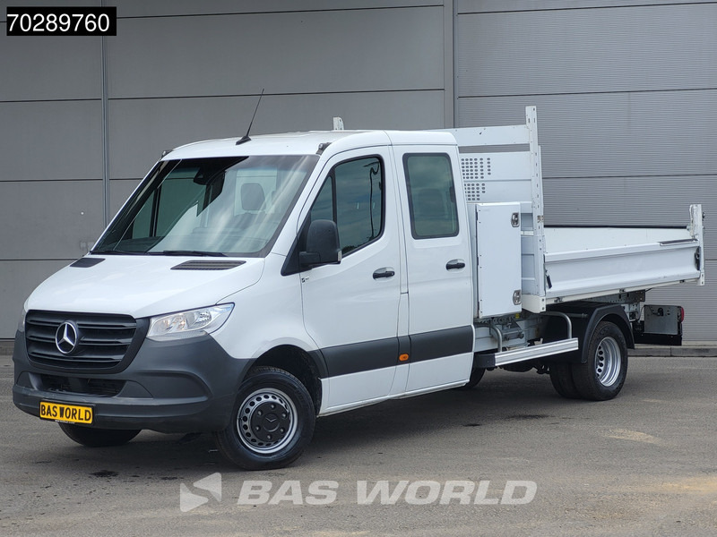 Mercedes-Benz Sprinter 514 CDI Open Laadbak met Kist Dubbel Cabine Dubbellucht 3,5t Trekhaak Airco Cruise MBUX CarPlay Euro6 Pritsche Pickup Open Box 2 - شاحنة توصيل مفتوحة: صورة 2 Mercedes-Benz Sprinter 514 CDI Open Laadbak met Kist Dubbel Cabine Dubbellucht 3,5t Trekhaak Airco Cruise MBUX CarPlay Euro6 Pritsche Pickup Open Box 2 - شاحنة توصيل مفتوحة: صورة 2