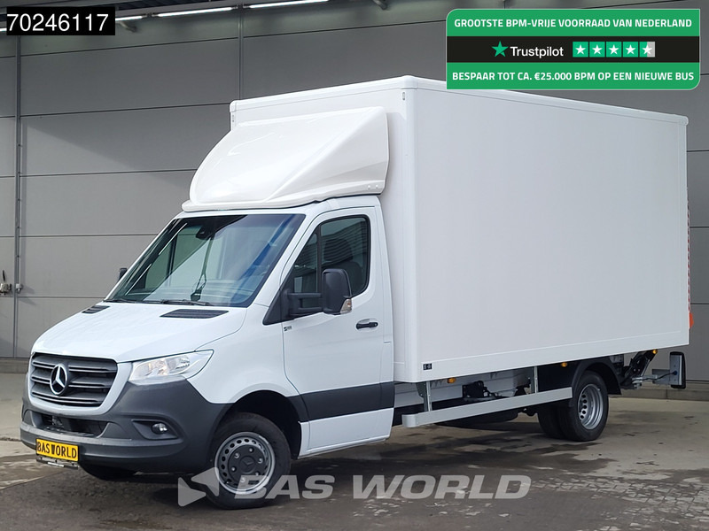Mercedes-Benz Sprinter 515 CDI Automaat Bakwagen Laadklep Zijdeur Nieuw Airco Cruise Meubelbak Koffer 21m3 Airco Cruise control - شاحنة بصندوق مغلق: صورة 1 Mercedes-Benz Sprinter 515 CDI Automaat Bakwagen Laadklep Zijdeur Nieuw Airco Cruise Meubelbak Koffer 21m3 Airco Cruise control - شاحنة بصندوق مغلق: صورة 1
