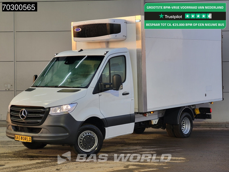 Mercedes-Benz Sprinter 515 CDI Bi-Temp Koelwagen Vriezer Achterdeuren Zijdeur Dubbellucht Carrier Xarios 5 380V Stekker 150PK Airco MBUX CarPlay Euro6 - شاحنة توصيل مبردة: صورة 1 Mercedes-Benz Sprinter 515 CDI Bi-Temp Koelwagen Vriezer Achterdeuren Zijdeur Dubbellucht Carrier Xarios 5 380V Stekker 150PK Airco MBUX CarPlay Euro6 - شاحنة توصيل مبردة: صورة 1