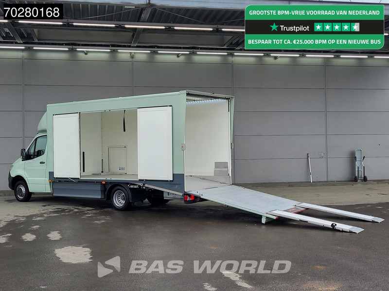 Mercedes-Benz Sprinter 516 CDI Automaat VIP Autotransporter Dubbellucht Navi Airco Cruise Camera 10inch MBUX Carplay Cartransporter Oprijwagen 25m3 Air - شاحنة توصيل مغلقة: صورة 1 Mercedes-Benz Sprinter 516 CDI Automaat VIP Autotransporter Dubbellucht Navi Airco Cruise Camera 10inch MBUX Carplay Cartransporter Oprijwagen 25m3 Air - شاحنة توصيل مغلقة: صورة 1