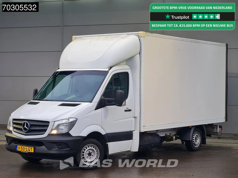 Mercedes-Benz Sprinter CNG Laadklep Automaat Bakwagen Airco Euro6 Meubelbak Koffer Airco - شاحنة بصندوق مغلق: صورة 1 Mercedes-Benz Sprinter CNG Laadklep Automaat Bakwagen Airco Euro6 Meubelbak Koffer Airco - شاحنة بصندوق مغلق: صورة 1