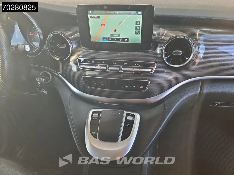 حافلة صغيرة, ميكروباص Mercedes-Benz V-Klasse 220 Incl BPM. Ex. BTW 8 Persoons Geel Kenteken Avantgarde Leder Led 2x Schuifdeur Airco Cruise control: صورة 17