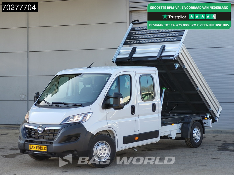 Opel Movano 140PK 3 zijdige Kipper Dubbel Cabine Airco Cruise Tipper Benne Kieper Airco Dubbel cabine Cruise control - قلاب صغير: صورة 1 Opel Movano 140PK 3 zijdige Kipper Dubbel Cabine Airco Cruise Tipper Benne Kieper Airco Dubbel cabine Cruise control - قلاب صغير: صورة 1