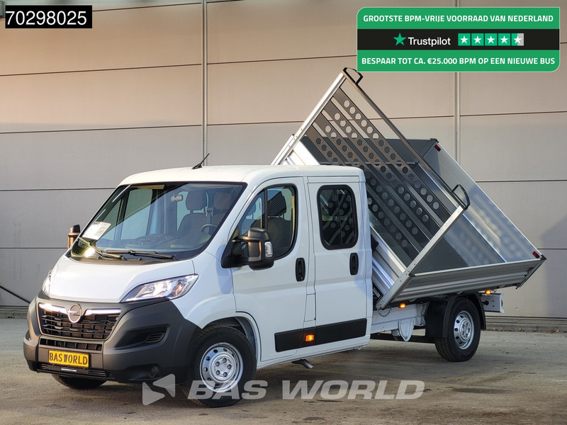 Opel Movano 140PK Driezijdige Kipper Dubbel Cabine Airco Cruise Euro6 Tipper Benne Kieper Dreiseitenkipper Airco Cruise control - قلاب صغير: صورة 1 Opel Movano 140PK Driezijdige Kipper Dubbel Cabine Airco Cruise Euro6 Tipper Benne Kieper Dreiseitenkipper Airco Cruise control - قلاب صغير: صورة 1