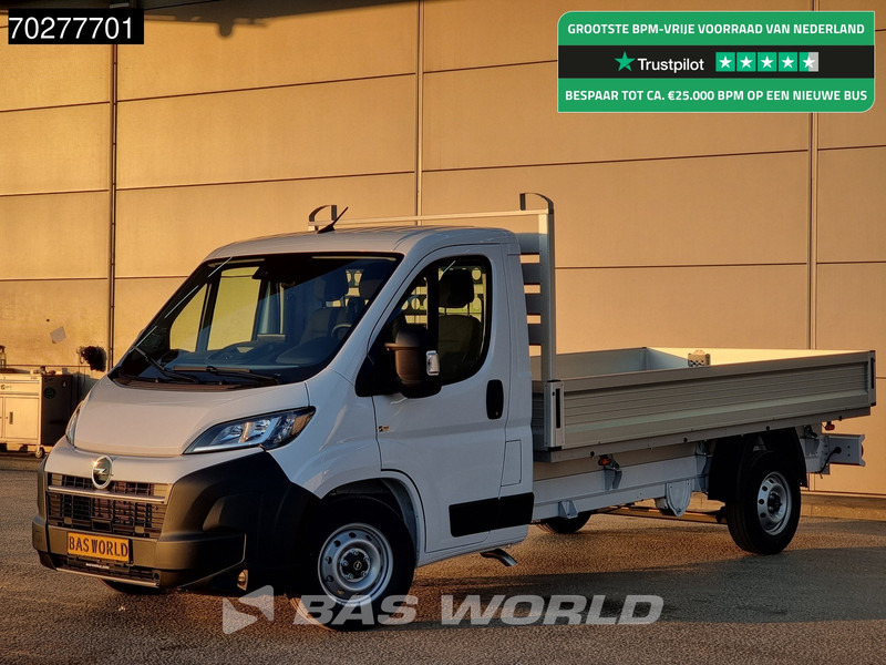 Opel Movano 180PK Automaat Open Laadbak Navi Airco Cruise Pritsche Pickup Open Box Airco Cruise control - شاحنة توصيل مفتوحة: صورة 1 Opel Movano 180PK Automaat Open Laadbak Navi Airco Cruise Pritsche Pickup Open Box Airco Cruise control - شاحنة توصيل مفتوحة: صورة 1