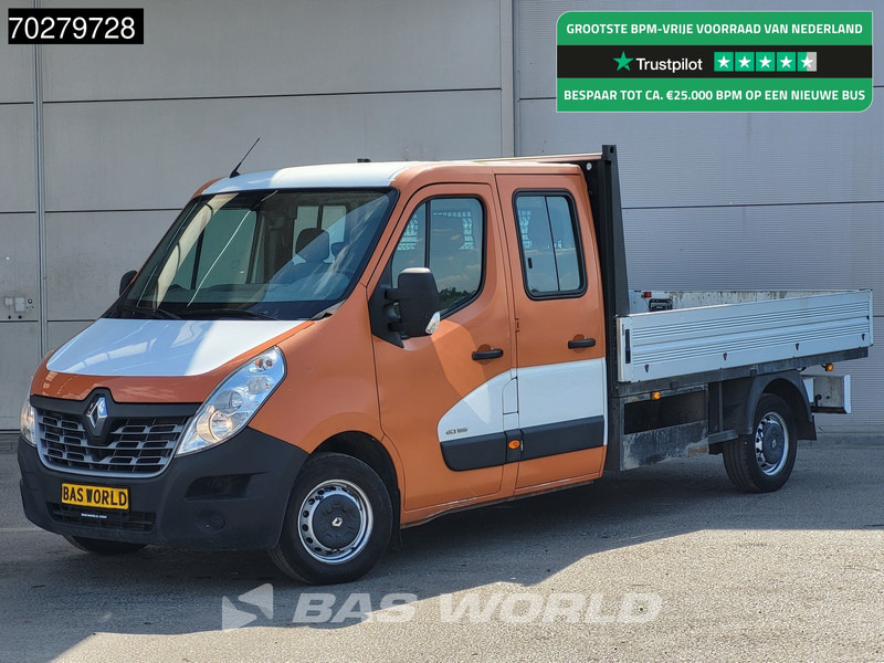 Renault Master 125PK Open Laadbak Dubbel Cabine Navi Pritsche Pickup Open Box - شاحنة توصيل مفتوحة: صورة 1 Renault Master 125PK Open Laadbak Dubbel Cabine Navi Pritsche Pickup Open Box - شاحنة توصيل مفتوحة: صورة 1