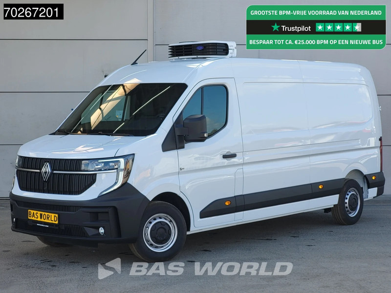 Renault Master 130pk -18 Vries Koelwagen 2025model BPM Vrij Vriezer Carrier Xarios 200 230V stekker LED Camera Parkeersensoren Airco Cruise Koeler Kü - شاحنة توصيل مبردة: صورة 1 Renault Master 130pk -18 Vries Koelwagen 2025model BPM Vrij Vriezer Carrier Xarios 200 230V stekker LED Camera Parkeersensoren Airco Cruise Koeler Kü - شاحنة توصيل مبردة: صورة 1