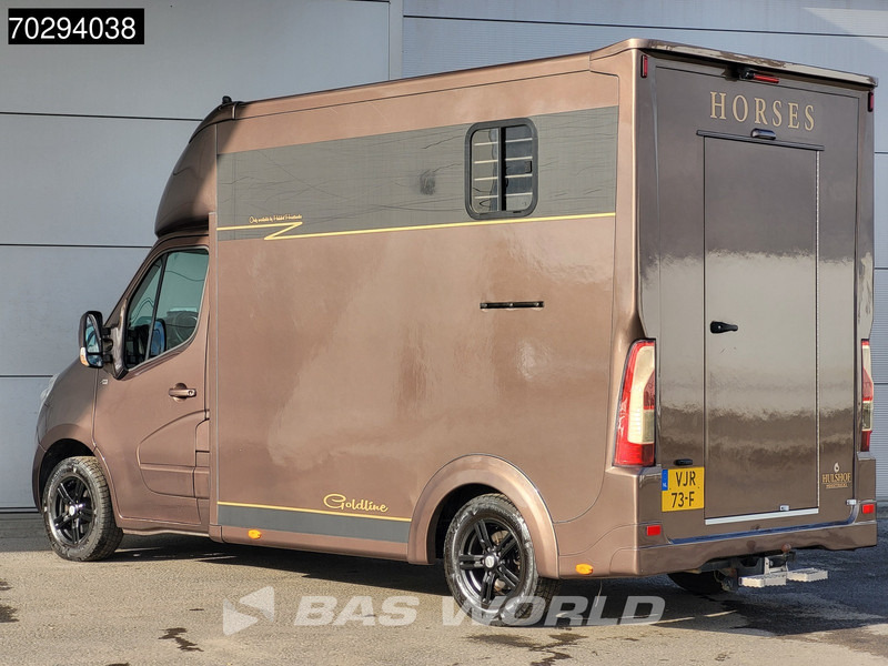 Renault Master 130pk Paardenwagen Hengstenuitvoeren Trekhaak Airco Euro6 Horsetruck Veewagen Horse 14m3 Airco Trekhaak - شاحنة توصيل مغلقة: صورة 2 Renault Master 130pk Paardenwagen Hengstenuitvoeren Trekhaak Airco Euro6 Horsetruck Veewagen Horse 14m3 Airco Trekhaak - شاحنة توصيل مغلقة: صورة 2