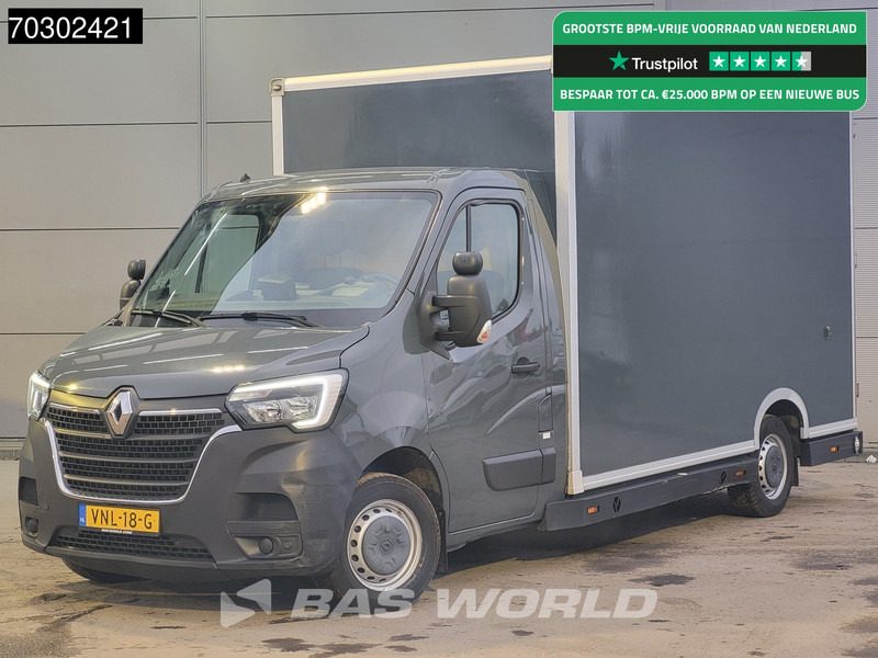 Renault Master 150PK Luchtvering Automaat Bakwagen Lowliner LED Airco Cruise Camera Euro6 Meubelwagen Koffer Verkoopwagen 18m3 Airco Cruise control - شاحنة بصندوق مغلق: صورة 1 Renault Master 150PK Luchtvering Automaat Bakwagen Lowliner LED Airco Cruise Camera Euro6 Meubelwagen Koffer Verkoopwagen 18m3 Airco Cruise control - شاحنة بصندوق مغلق: صورة 1