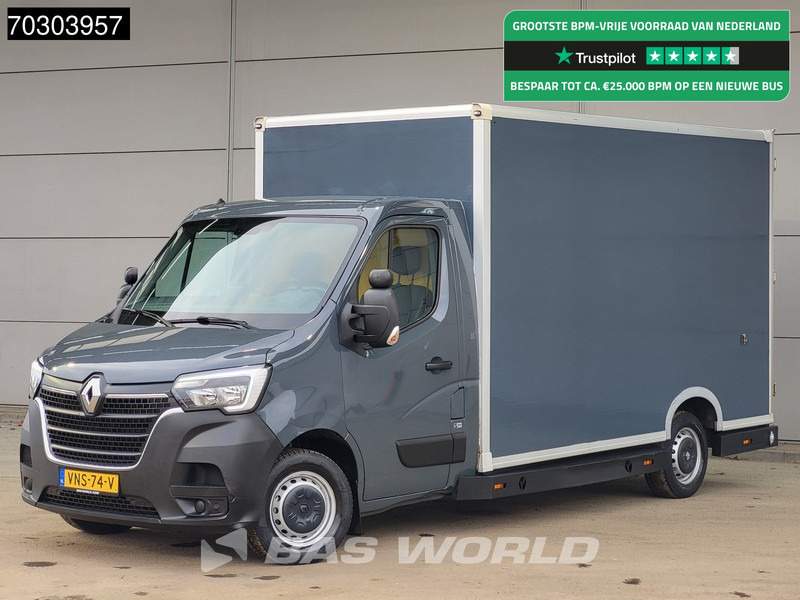Renault Master 150PK Luchtvering Automaat Bakwagen Lowliner LED Airco Cruise Camera Euro6 Meubelwagen Koffer Verkoopwagen Airco Cruise control - شاحنة بصندوق مغلق: صورة 1 Renault Master 150PK Luchtvering Automaat Bakwagen Lowliner LED Airco Cruise Camera Euro6 Meubelwagen Koffer Verkoopwagen Airco Cruise control - شاحنة بصندوق مغلق: صورة 1