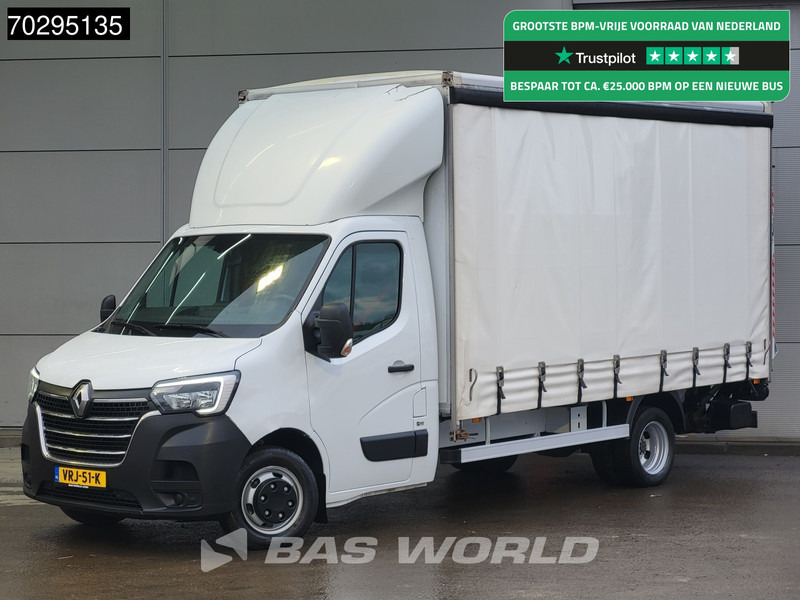 Renault Master 165PK 1000KG Laadklep Schuifzeilen Dubbellucht Bakwagen LED Navi Airco Cruise Euro6 Schuifzeil Zeilen Zeilenwagen Meubelbak Koffer Air - شاحنة مغلقة بستائر جانبية: صورة 1 Renault Master 165PK 1000KG Laadklep Schuifzeilen Dubbellucht Bakwagen LED Navi Airco Cruise Euro6 Schuifzeil Zeilen Zeilenwagen Meubelbak Koffer Air - شاحنة مغلقة بستائر جانبية: صورة 1