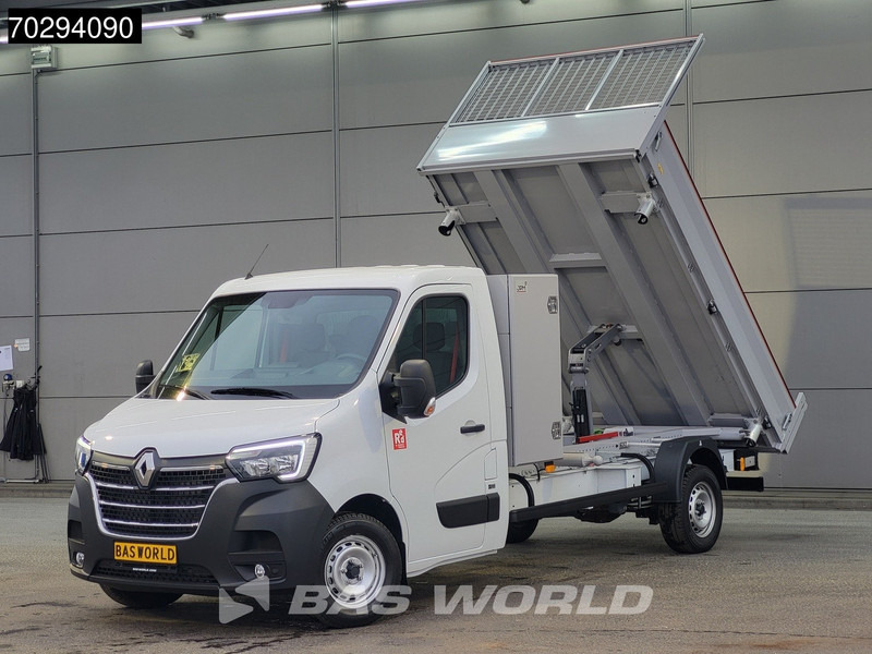 Renault Master 165PK 3 zijdige Kipper met Kist Trekhaak Airco Cruise Tipper Kieper Benne Airco Trekhaak Cruise control - قلاب صغير: صورة 2 Renault Master 165PK 3 zijdige Kipper met Kist Trekhaak Airco Cruise Tipper Kieper Benne Airco Trekhaak Cruise control - قلاب صغير: صورة 2