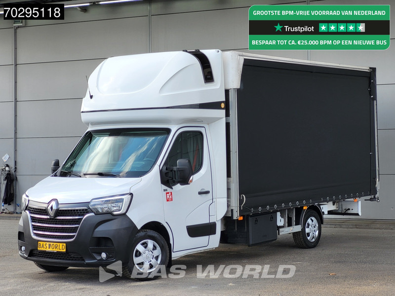 Renault Master 165PK COMING SOON! Schuifzeilen RED-edition LED Airco Cruise Standkachel Euro6 Zeilen Zeil Curtainsides Zeilenwagen Plane Bakwagen Kof - شاحنة مغلقة بستائر جانبية: صورة 1 Renault Master 165PK COMING SOON! Schuifzeilen RED-edition LED Airco Cruise Standkachel Euro6 Zeilen Zeil Curtainsides Zeilenwagen Plane Bakwagen Kof - شاحنة مغلقة بستائر جانبية: صورة 1