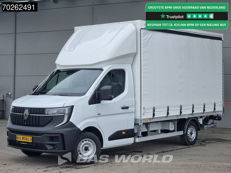 Renault Master 170pk Schuifzeilen met Laadklep 2025 Model LED Carplay Airco Cruise Schuifzeil Zeilen Koffer Meubelbak 21m3 Airco Cruise control - شاحنة مغلقة بستائر جانبية: صورة 1 Renault Master 170pk Schuifzeilen met Laadklep 2025 Model LED Carplay Airco Cruise Schuifzeil Zeilen Koffer Meubelbak 21m3 Airco Cruise control - شاحنة مغلقة بستائر جانبية: صورة 1