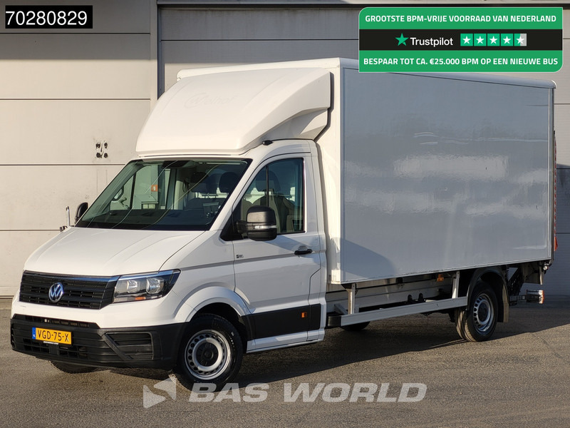 Volkswagen Crafter 140pk Laadklep Automaat Airco Cruise Euro6 Koffer Meubelbak 20m3 Airco Cruise control - شاحنة بصندوق مغلق: صورة 1 Volkswagen Crafter 140pk Laadklep Automaat Airco Cruise Euro6 Koffer Meubelbak 20m3 Airco Cruise control - شاحنة بصندوق مغلق: صورة 1