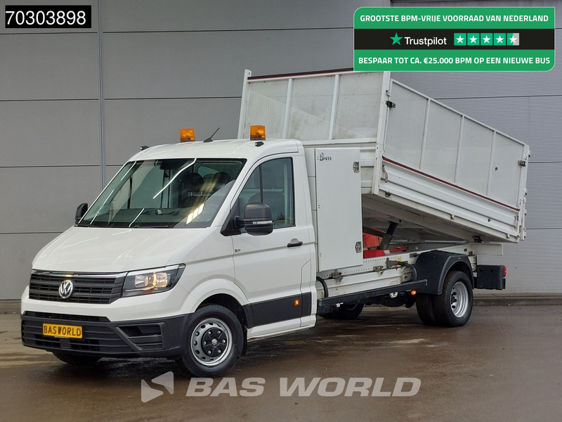 Volkswagen Crafter 177pk Kipper met Kist Dubbellucht 3,5t Trekhaak Airco Euro6 Kieper Tipper Benne Airco Trekhaak - قلاب صغير: صورة 1 Volkswagen Crafter 177pk Kipper met Kist Dubbellucht 3,5t Trekhaak Airco Euro6 Kieper Tipper Benne Airco Trekhaak - قلاب صغير: صورة 1