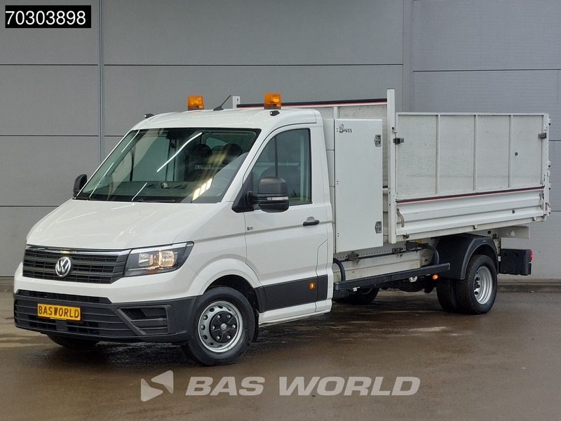 Volkswagen Crafter 177pk Kipper met Kist Dubbellucht 3,5t Trekhaak Airco Euro6 Kieper Tipper Benne Airco Trekhaak - قلاب صغير: صورة 3 Volkswagen Crafter 177pk Kipper met Kist Dubbellucht 3,5t Trekhaak Airco Euro6 Kieper Tipper Benne Airco Trekhaak - قلاب صغير: صورة 3