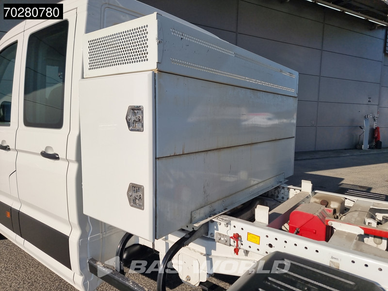 شاحنة توصيل مفتوحة Volkswagen Crafter 177pk Open Laadbak Dubbel Cabine met Kist Dubbellucht 3,5t Trekhaak Navi Airco Cruise Pritsche Pickup Open Box Airco Dubbel cabi: صورة 6