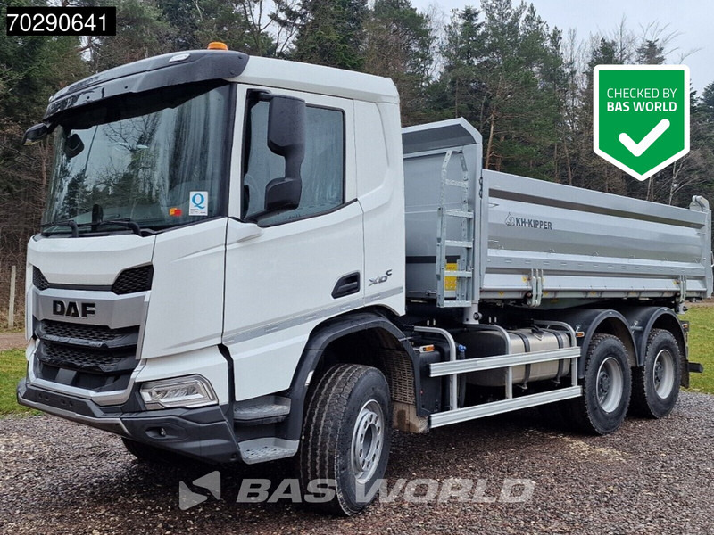 DAF XD 450 XD 6X4 NEW! 12m3 KH 3-way Tipper Big-Axle Steel suspension Euro 6 - شاحنة قلاب: صورة 1 DAF XD 450 XD 6X4 NEW! 12m3 KH 3-way Tipper Big-Axle Steel suspension Euro 6 - شاحنة قلاب: صورة 1