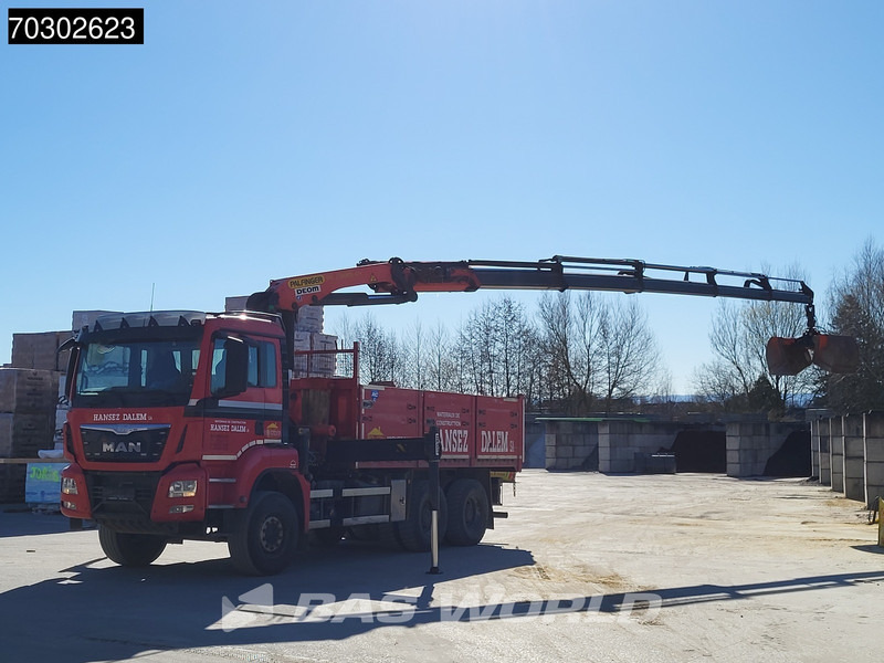 MAN TGS 33.440 6X4 Palfinger PK23001-EH Kran Crane Big-Axle 13m3 tipper Euro 6 - شاحنة قلاب, شاحنة كرين: صورة 2 MAN TGS 33.440 6X4 Palfinger PK23001-EH Kran Crane Big-Axle 13m3 tipper Euro 6 - شاحنة قلاب, شاحنة كرين: صورة 2