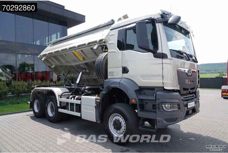 شاحنة قلاب للبيع  MAN TGS 33.480 TGS 6X6 6x6 3-Way Kipper Big-Axle Euro 6: صورة 13