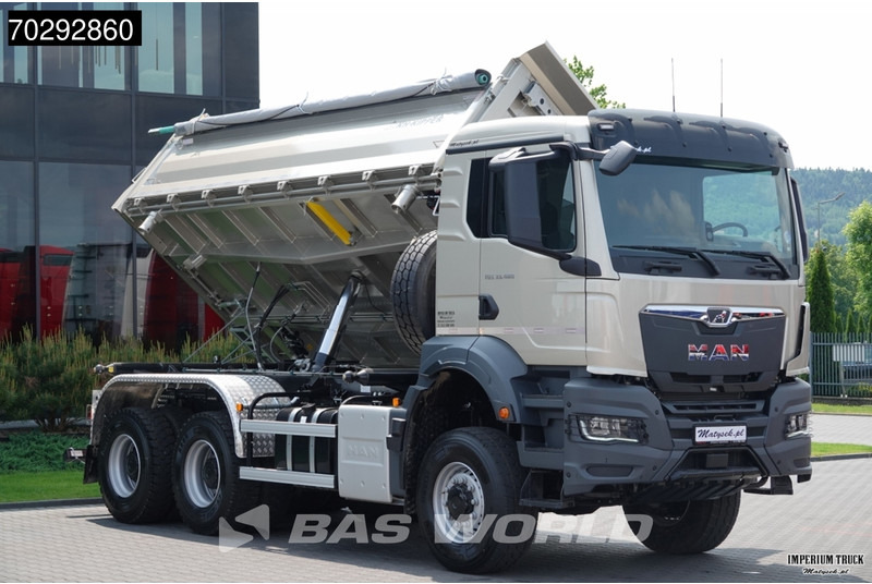 شاحنة قلاب للبيع  MAN TGS 33.480 TGS 6X6 6x6 3-Way Kipper Big-Axle Euro 6: صورة 11