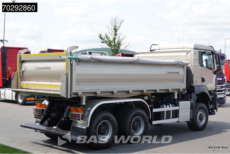 شاحنة قلاب للبيع  MAN TGS 33.480 TGS 6X6 6x6 3-Way Kipper Big-Axle Euro 6: صورة 9