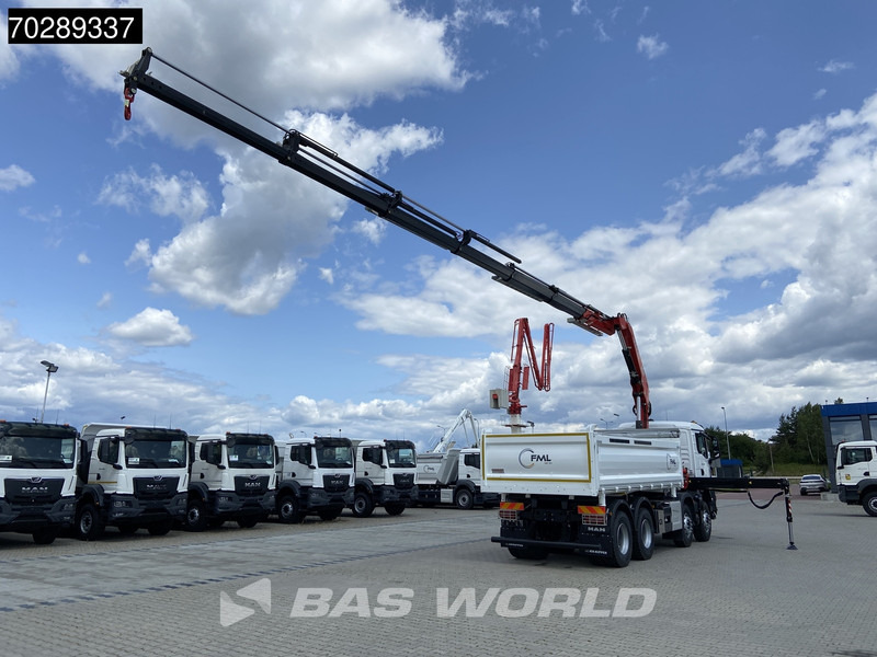 MAN TGS 35.440 8X4 NEW! Fassi F275.026 Kran Crane 13m3 3-Sided Tipper Big-Axle Euro 6 - شاحنة قلاب, شاحنة كرين: صورة 5 MAN TGS 35.440 8X4 NEW! Fassi F275.026 Kran Crane 13m3 3-Sided Tipper Big-Axle Euro 6 - شاحنة قلاب, شاحنة كرين: صورة 5