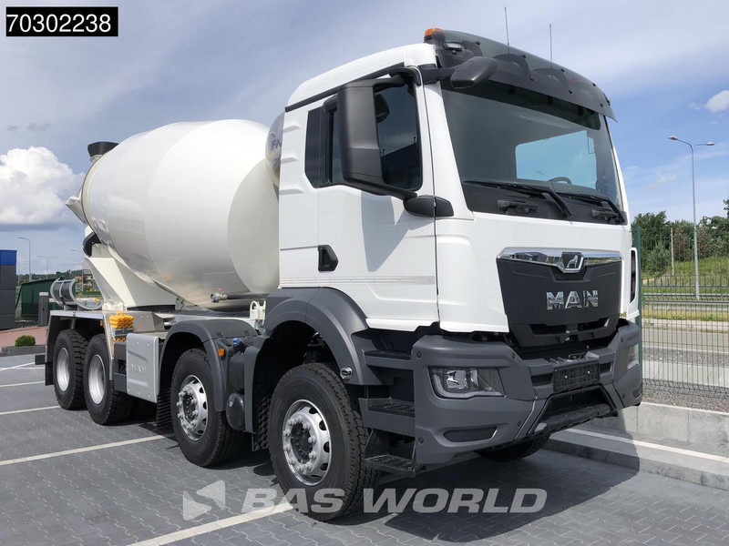 MAN TGS 41.400 8X4 10m3 FML mixer Steelsuspension Manual Airco EURO 2 - شاحنة خلاطة خرسانة: صورة 3 MAN TGS 41.400 8X4 10m3 FML mixer Steelsuspension Manual Airco EURO 2 - شاحنة خلاطة خرسانة: صورة 3
