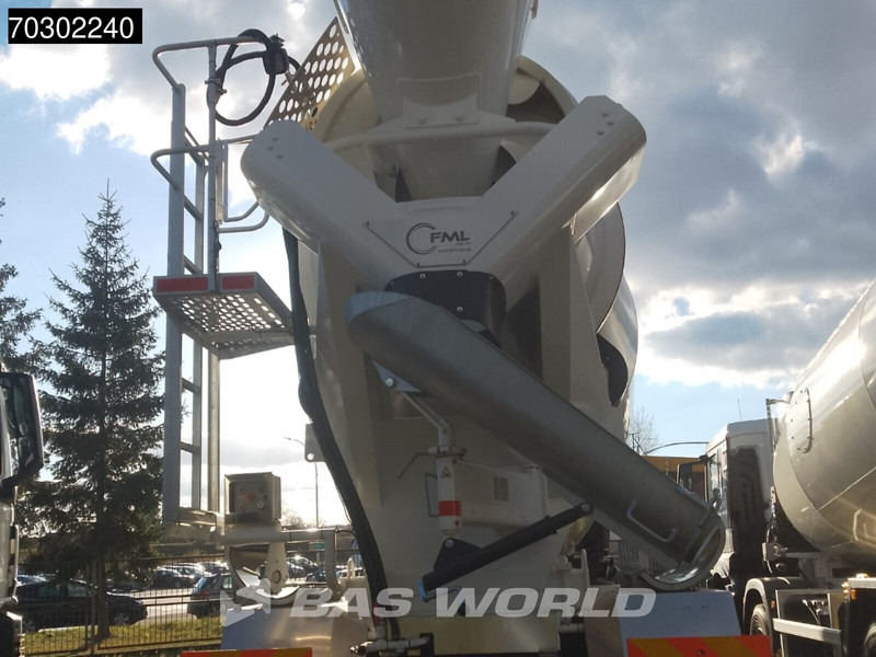 MAN TGS 41.400 8X4 12m3 FML mixer Steelsuspension Manual Airco EURO 2 - شاحنة خلاطة خرسانة: صورة 5 MAN TGS 41.400 8X4 12m3 FML mixer Steelsuspension Manual Airco EURO 2 - شاحنة خلاطة خرسانة: صورة 5