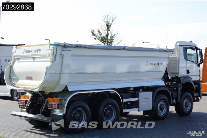 شاحنة قلاب MAN TGS 41.480 TGS 8X8 Manual 8x8 Hardox Steel Tipper Euro 6: صورة 19